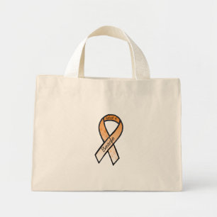 Bolso De Tela Diminuto Adoptar una cinta de información para el Naranja b