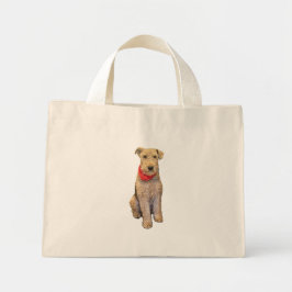 Bolso De Tela Diminuto Airedale Tote Bag