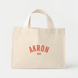 Bolso De Tela Diminuto Akron, Ohio