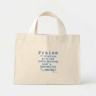 Bolso De Tela Diminuto ¡Alabado!Bolso
