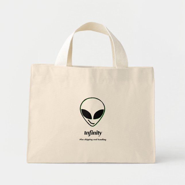 Bolso De Tela Diminuto Alien Infinity Plus (Frente)