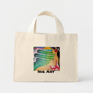 Bolso De Tela Diminuto Amanecer del Chica de Hinano