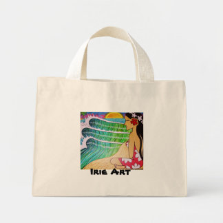 Bolso De Tela Diminuto Amanecer del Chica de Hinano