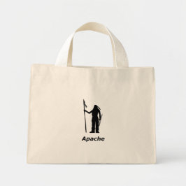 Bolso De Tela Diminuto Apache indio