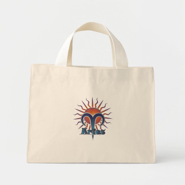 Bolso De Tela Diminuto Aries (Frente)
