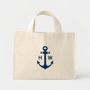 Bolso De Tela Diminuto Armada monográfica de anclaje náutico