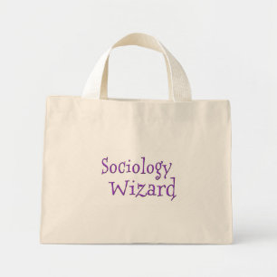 Bolso De Tela Diminuto Asistente para sociología