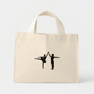 Bolso De Tela Diminuto Bailarines de ballet