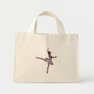 Bolso De Tela Diminuto Ballet
