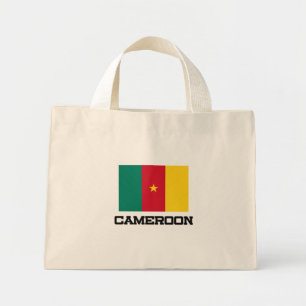 Bolso De Tela Diminuto Bandera de Camerún