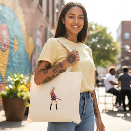 Bolso De Tela Diminuto Barbie Tote Bag