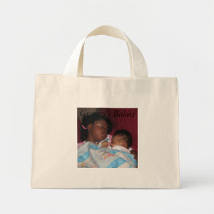 Bolso De Tela Diminuto bebés, mamás bebés, duermen, bebés de abuela