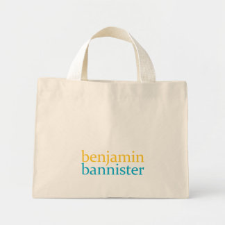 Bolso De Tela Diminuto benjamin banister Tote pequeño