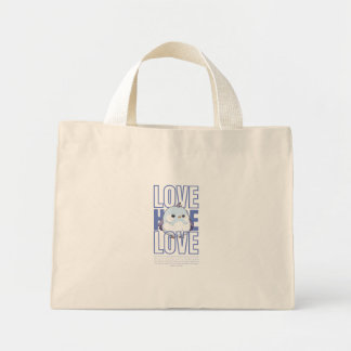 Bolso De Tela Diminuto Bird Tote Bag