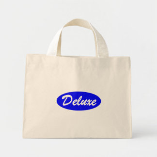 Bolso De Tela Diminuto Blue Deluxe