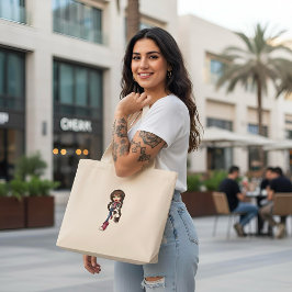 Bolso De Tela Diminuto Bratz Tote Bag