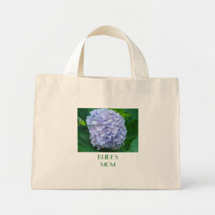Bolso De Tela Diminuto BRIDE'S MOM tote bag gifts BLUE HYDRANGEA Lavendar