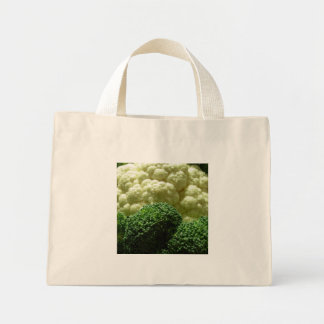 Bolso De Tela Diminuto Broccoli y coliflor