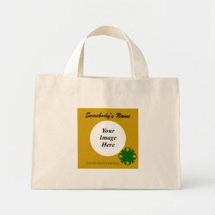 Bolso De Tela Diminuto Brote de Rbn verde esmeralda por Kenneth Yoncich