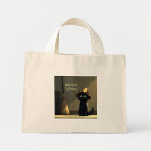 Bolso De Tela Diminuto Bruja Pequeña, Grandes Sueños