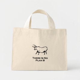 Bolso De Tela Diminuto Bull No Hay Plan B Negro