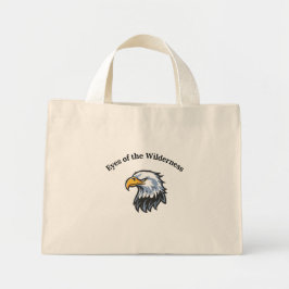 Bolso De Tela Diminuto Camiseta gráfica de águila del desierto