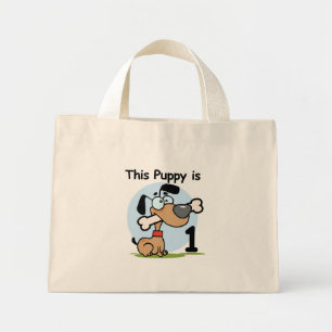 Bolso De Tela Diminuto Camisetas y regalos de esta cachorro el primer cum