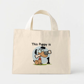 Bolso De Tela Diminuto Camisetas y regalos de esta cachorro el primer cum