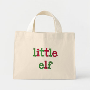 Bolso De Tela Diminuto Camisetas y regalos de Little Elf Holiday