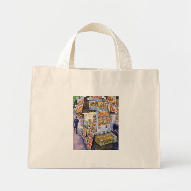 Bolso De Tela Diminuto Carga de trabajo artística extraordinaria (Frente)