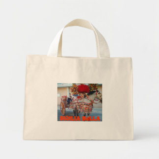 BOLSO DE TELA DIMINUTO CARRETTO, SICILIA BELLA