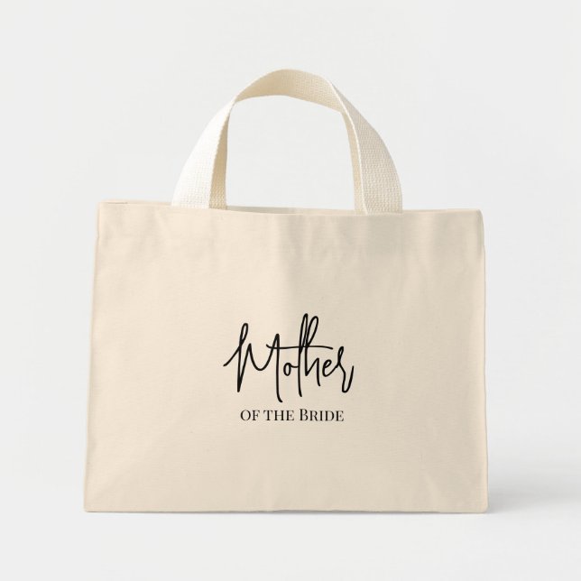 Bolso De Tela Diminuto Casual Mother of the Bride Tote Bag (Frente)