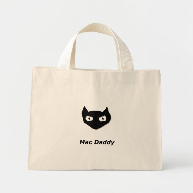 Bolso De Tela Diminuto Cat Boo Mac Daddy (Frente)