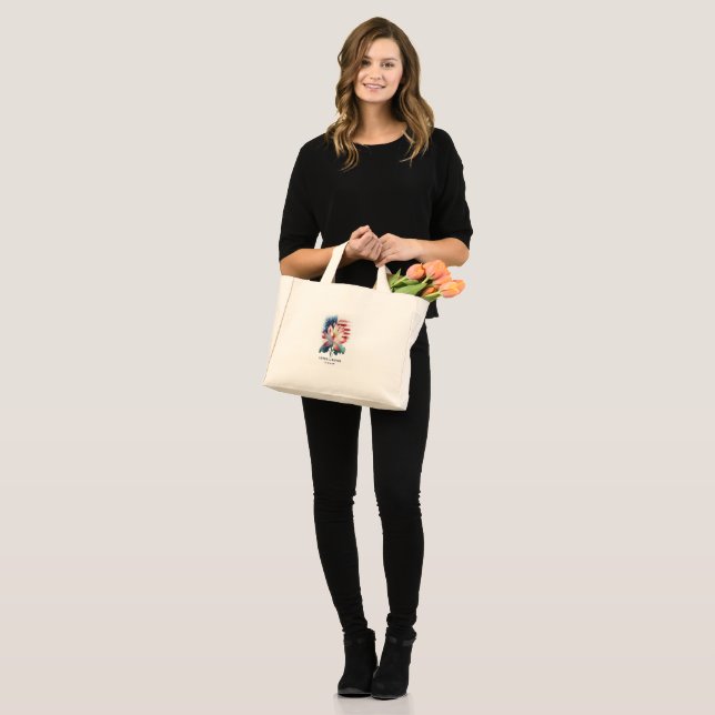 Bolso De Tela Diminuto Cat Ladies por el Tote Kamala (Anverso (modelo))