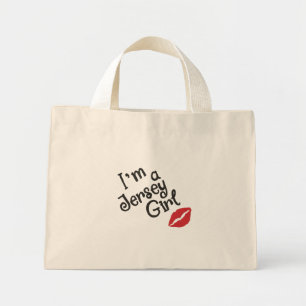 Bolso De Tela Diminuto Chica de Jersey Tiny Tote Bag