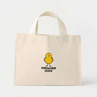Bolso De Tela Diminuto Chick predicador