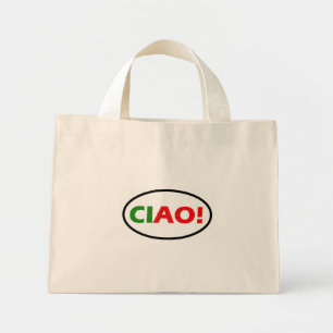 Bolso De Tela Diminuto ¡Ciao!Bolso de tela