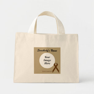 Bolso De Tela Diminuto Cinta estándar marrón Tmpl de Kenneth Yoncich
