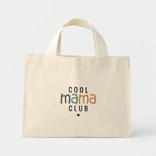 Bolso De Tela Diminuto Club de Mamá Divertida y Genial, Regalo para Mamá