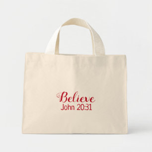 Bolso De Tela Diminuto Colección de regalos de fe Tote Bag