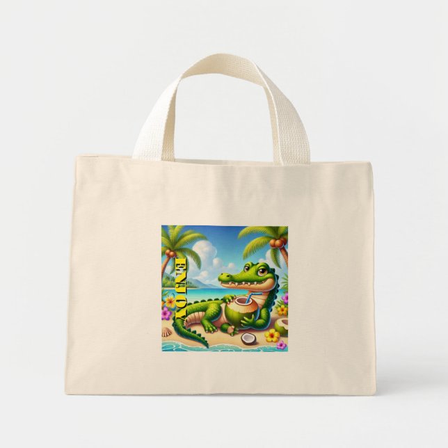 Bolso De Tela Diminuto Colección de Totes de Everyday Essentials (Frente)