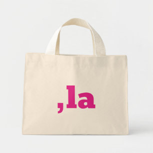 Bolso De Tela Diminuto Comma La Kamala Harris - diseño de texto personali