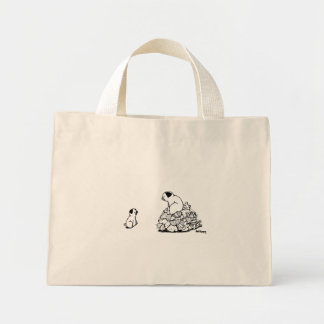 Bolso De Tela Diminuto Compartir es difícil