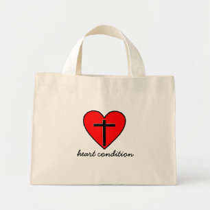 Bolso De Tela Diminuto condición cardiaca