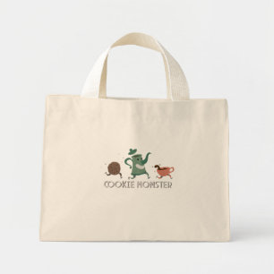 Bolso De Tela Diminuto Cookie Momster