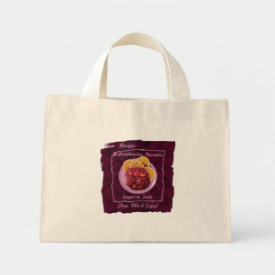 Bolso De Tela Diminuto Cranberry Naranja Relish:Recetas
