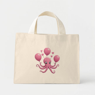 Bolso De Tela Diminuto Cuto pulpo