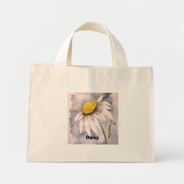 Bolso De Tela Diminuto daisy, Daisy (Frente)