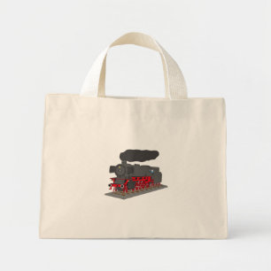 Bolso De Tela Diminuto Damflokomotive