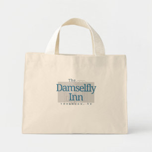 Bolso De Tela Diminuto Damselfly Inn Tote Bags